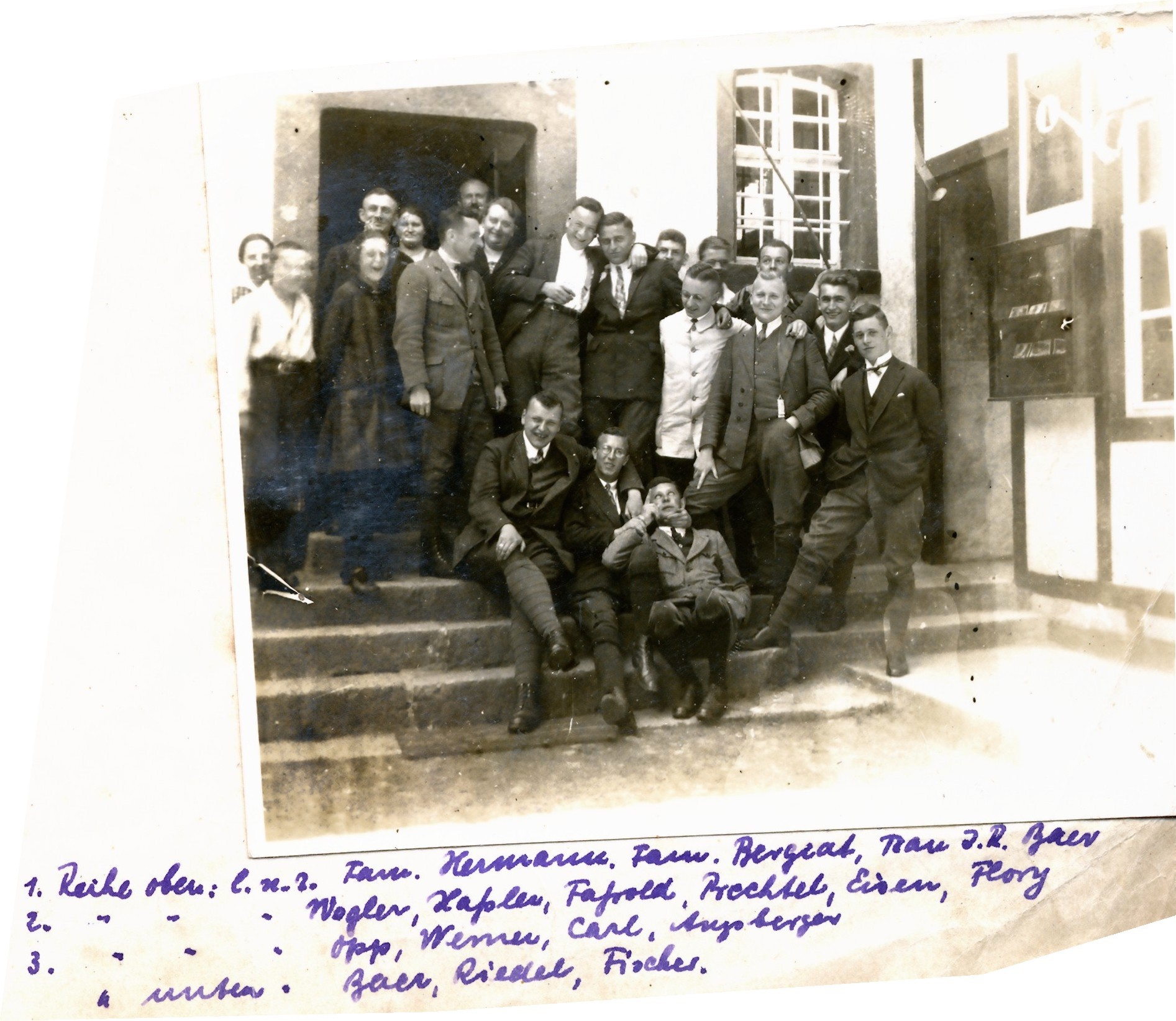 Vor der Schottersmühle, im Mai 1927 Vor der Schottersmühle, im Mai 1927
