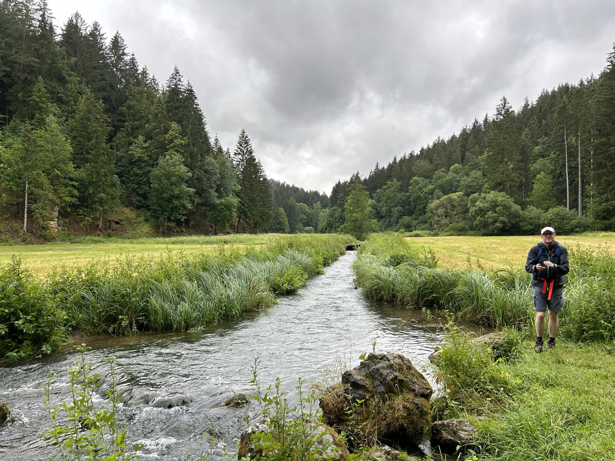 Ein ungemütlicher Tag, hier im Aufseßtal, Bild von Reinhard St.