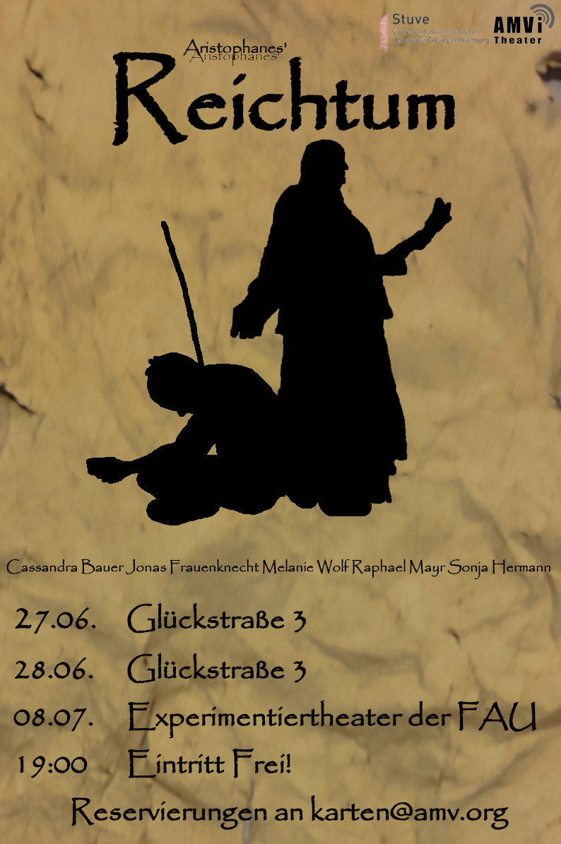 Plakat zu „Reichtum“, Ersteller unbekannt