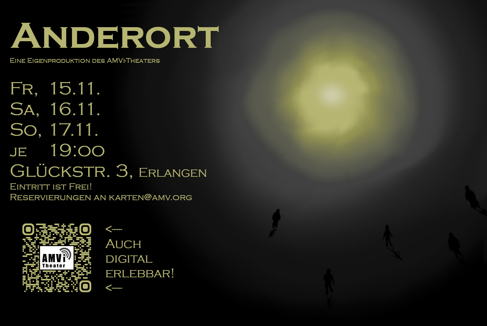 Plakat zu „Anderort“, Künstler unbekannt Plakat zu „Anderort“, Künstler unbekannt